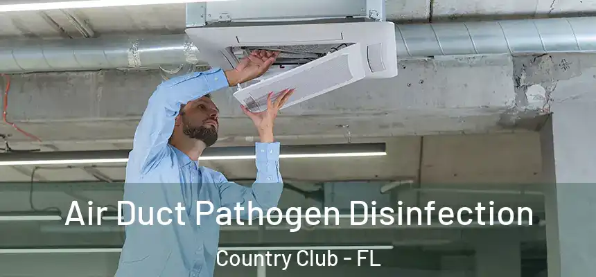 Air Duct Pathogen Disinfection Country Club - FL